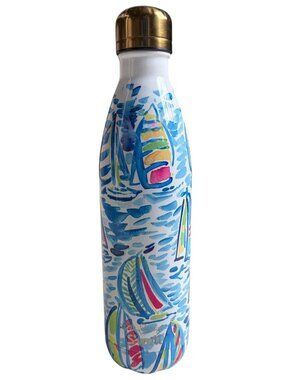 Lilly Pulitzer x Starbucks S'well Water Bottle (Ugotta Regatta) - 25oz